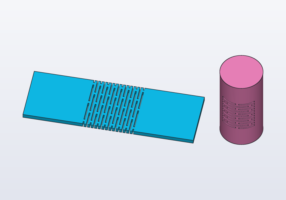 Flexible parts and hinges